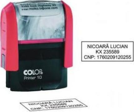 Stampila Printer New P10 de la Inter Tonic Impex S.R.L