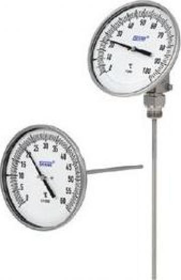 Termometre cu bimetal, serii industriale