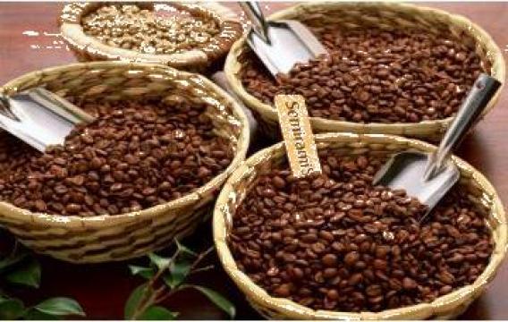 Cafea boabe 100% arabica prajita de la Semiramis Srl