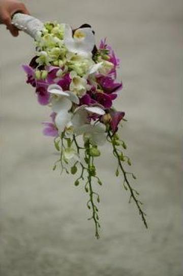 Buchete de mireasa din orhidee de la Oopsy Daisy Srl