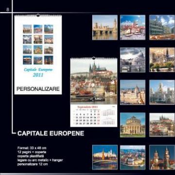 Calendar perete Capitale Europene de la Sc. Crist 1 Srl