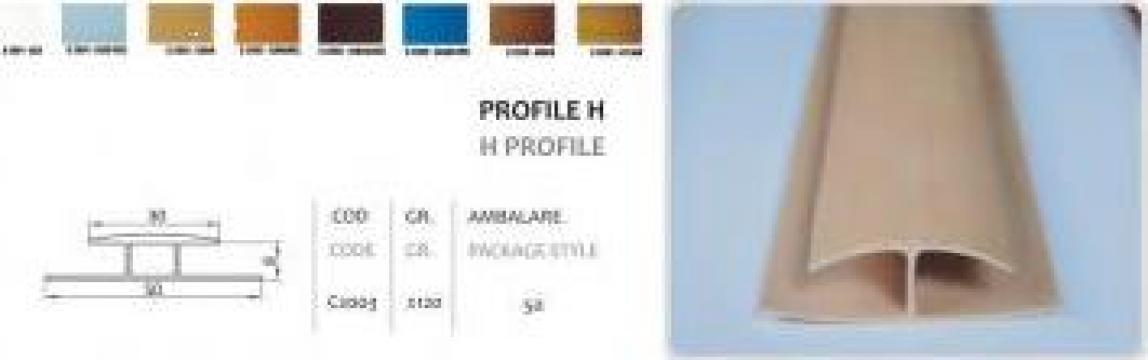 Profile-h din PVC de la Romtera Product S.r.l.