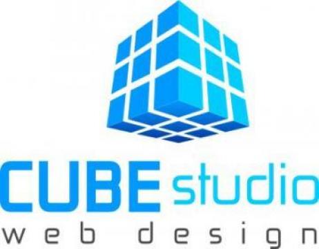 Servicii web design, site de prezentare de la Cube Studio Web Design