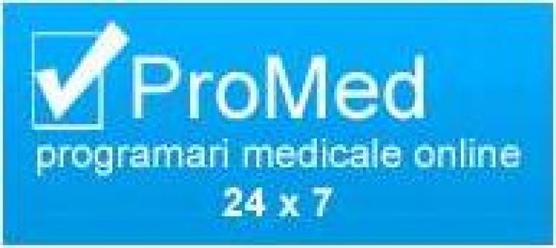 Aplicatie software web ProMedOnline