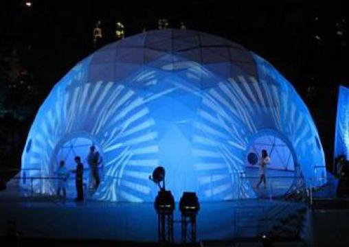 Corturi expozitii Dome tents de la Tentevent