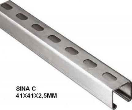 Sina C 41x41x2,5 mm de la Niedax Srl