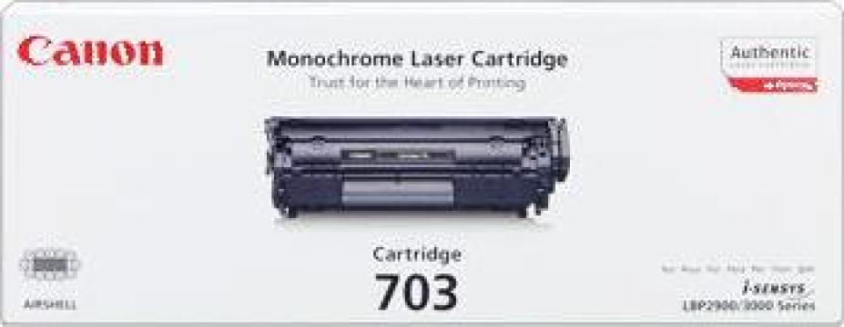 Cartus Imprimanta Laser Original CANON CRG-703 de la Green Toner