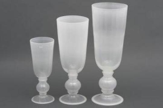 Vaze Arta - sticla suflata mata