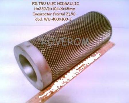 Filtru ulei hidraulic (h=232mm) buldoexcavator WZ30-25