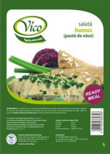 Salata humus 200g de la Vicopan Production Srl