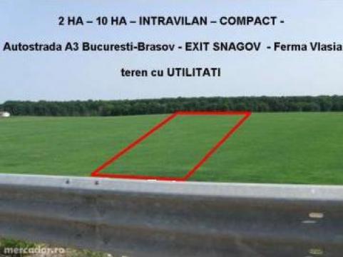 Teren Autostrada A3 Bucuresti-Brasov Snagov de la Nova Group Srl