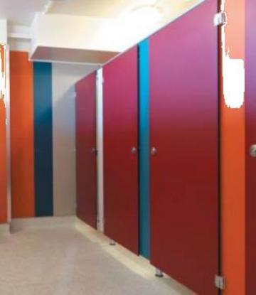 Placi HPL pentru compartimentari interioare/partitii toaleta de la Monsena