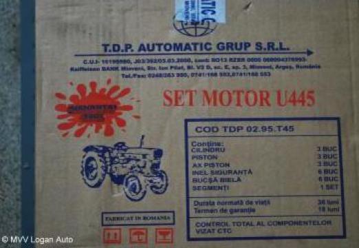 Set motor tractor U445