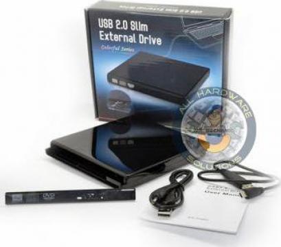 Unitate optica DVD extern laptop pe USB