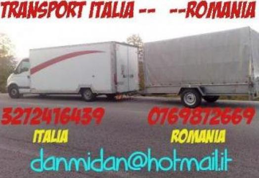 Transport mobila Italia Romania de la 