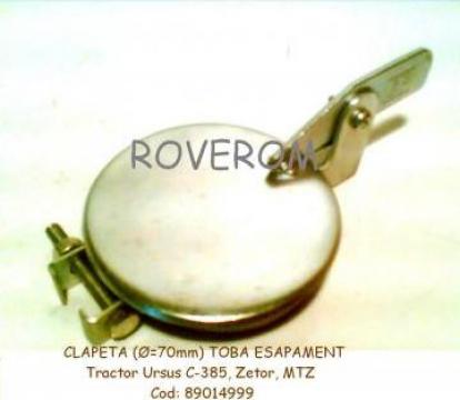 Clapeta (D=70mm) toba esapament Zetor, Ursus, John Deere de la Roverom Srl