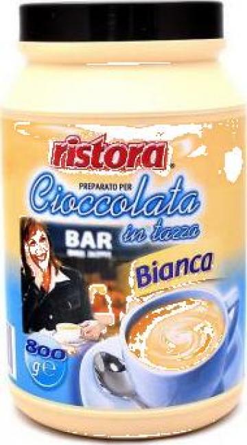 Ciocolata calda alba Ristora - borcan 800 g de la Romeuro Service