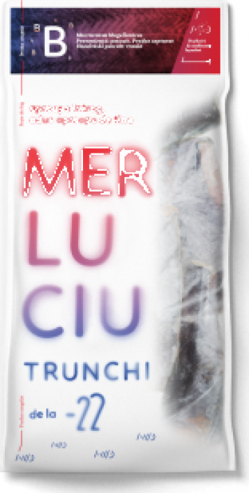 Merluciu trunchi congelat de la Minus 22 Premium Food Srl