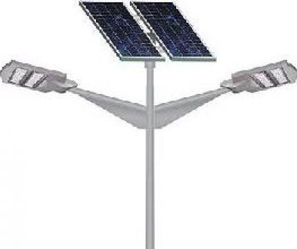 Stalp iluminat panou solar fotovoltaic PLG56W de la Palagio