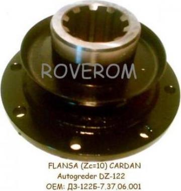 Flansa (Zc=10) cardan autogreder DZ-122 de la Roverom Srl