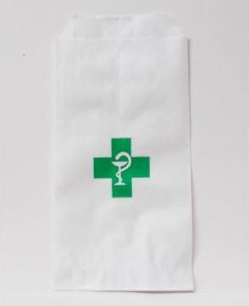 Punga hartie farmacie 8.5 x 15, 100 bucati de la Fivalcom