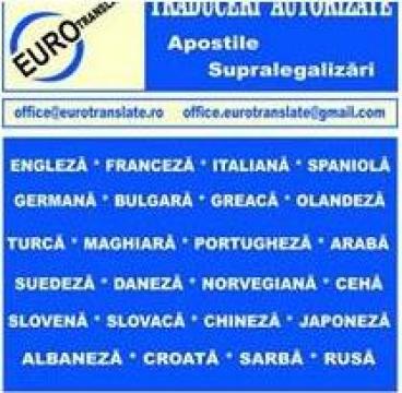 Traduceri specializate Craiova de la Eurotranslate Srl.