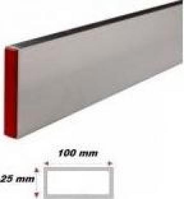 Dreptar din aluminiu pentru zidarie si sapa 100x25