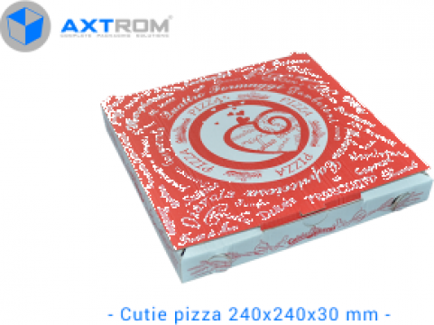Cutii pizza 24x24x cm de la Axtrom