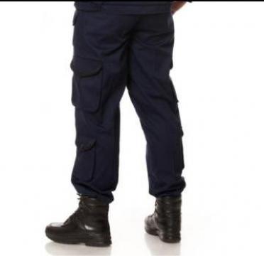 Pantalon de paza cu 6 buzunare de la Sc Atelier Blue Srl