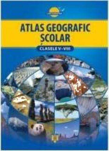 Atlas geografic scolar pentru clasele V-VIII de la Eduvolt