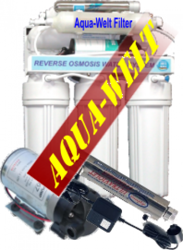 Filtru de apa purificator cu osmoza inversa AW6-UVP de la Welthaus Srl