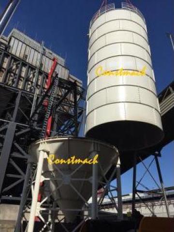 Siloz de ciment Tonnes Silo, 500 tone de la Constmach Machinery