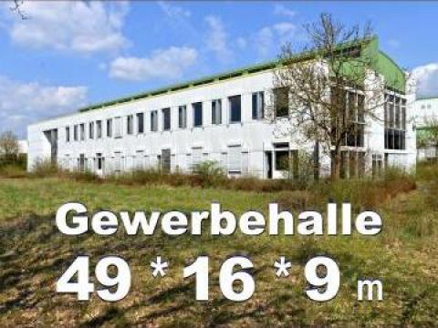 Hala metalica 49x16x10m de la Stahl Bausatz Hallen Inh. Johann Thal