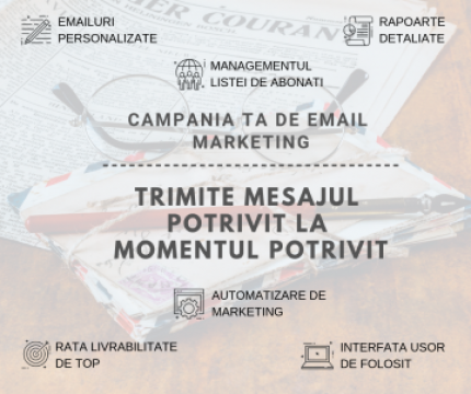 Campanie de email marketing de la Molnar C.i. Istvan Pfa