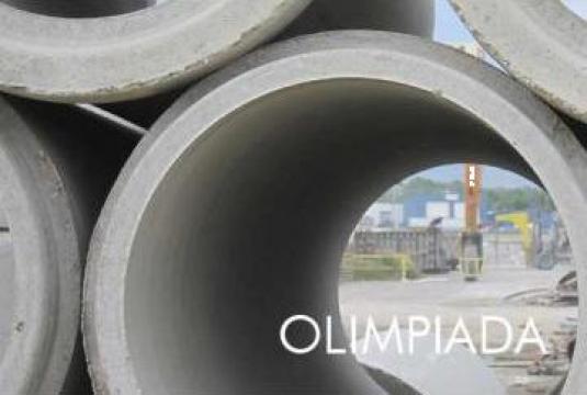 Tuburi din beton armat de la Olimpiada Prod Grup