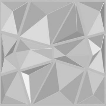 Panel decorativ Diamond 3D de la Klar Design Srl