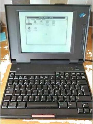 Laptop IBM ThinkPad 340, 2610-I13 prima serie IBM 1993 de la Solarduobest Srl