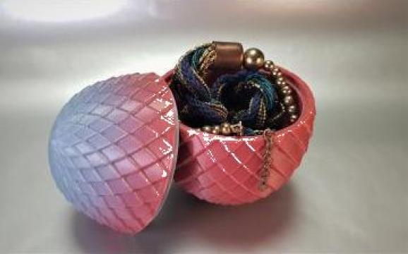 Decoratiune ou de dragon printat 3D / Dragon egg de la Prodrupo Consulting