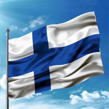 Steag Finlanda de la Decorativ Flag Srl