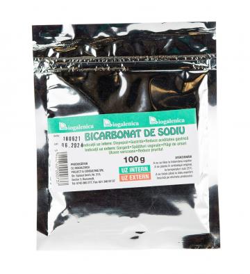 Bicarbonat de sodiu - 100 g de la Medaz Life Consum Srl