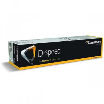 Film intraoral Kodak D-Speed Film 31 x 41 mm (100 bucati) de la Sirius Distribution Srl