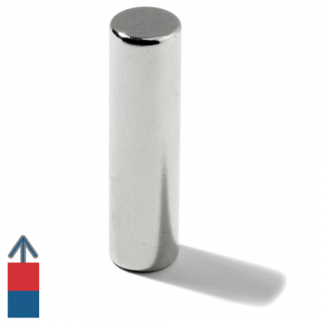 Magnet neodim cilindru 8 x 30 mm