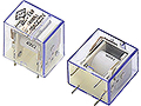 Minireleu electromagnetic 10A, 24VDC JZC-20F(4088)