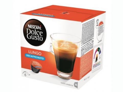 Cafea Nescafe capsule Dolce Gusto Lungo decofeinizat 16 buc