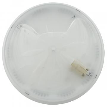 Plafoniera rotunda PC. 1xE27, disp transp FI:30 cm, alb,IP20
