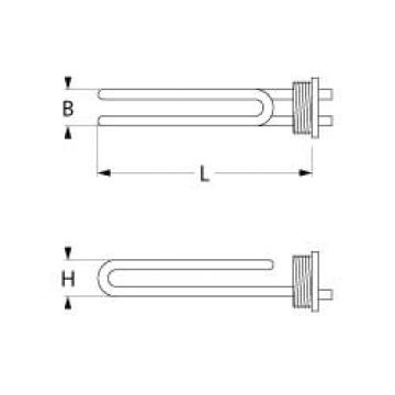 Rezistenta boiler 1350 W, 230 V 417081