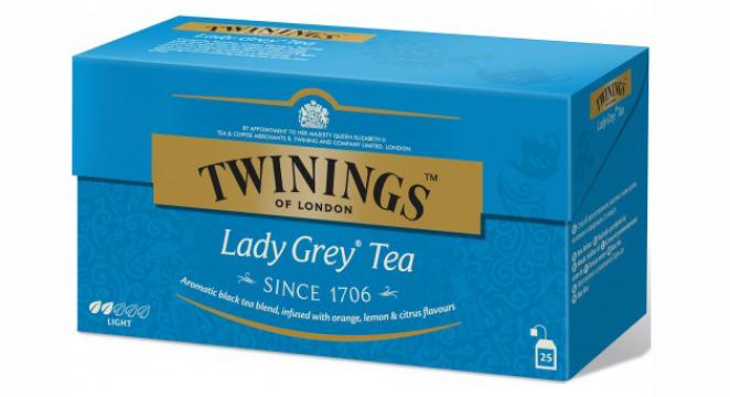 Ceai Twinings Lady Grey 25x1.5g
