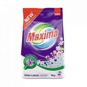 Detergent pudra Sano Maxima Spring Flowers 4kg