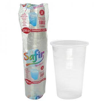 Pahare plastic 330 CC, 50 buc/set de la Sanito Distribution Srl