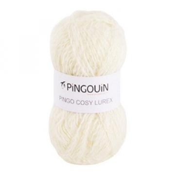 Fir textil pentru impletit Pingo Cosy Lurex